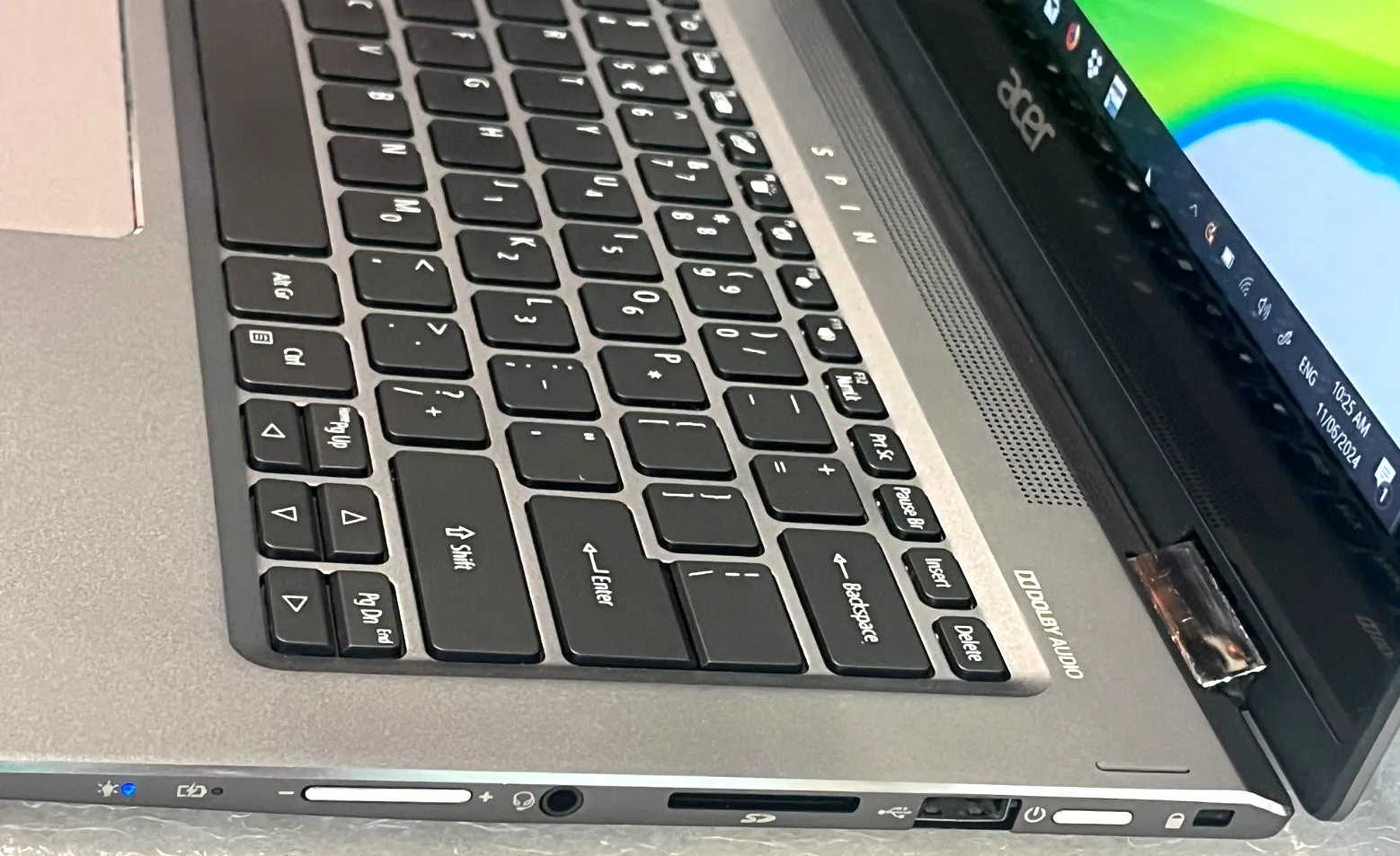 Acer Spin 5 SP513-52N Intel i5-8250U 8Gb RAM 256GB SSD 13.3" IPS Touch Win11