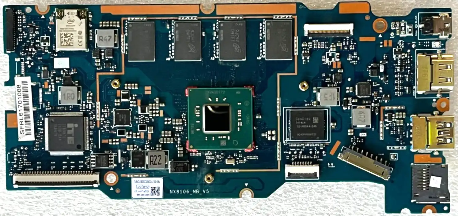 Acer Spin SP111-33 motherboard w/Intel N4000 CPU 4GB RAM 64GB SSD NB.H0U11.006