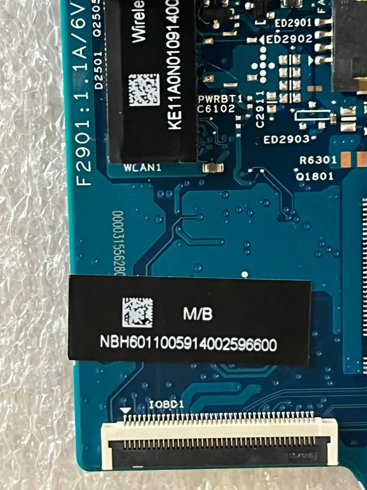 Acer Spin SP314-52 motherboard with i5-8265u CPU 8GB RAM NB.H6011.005