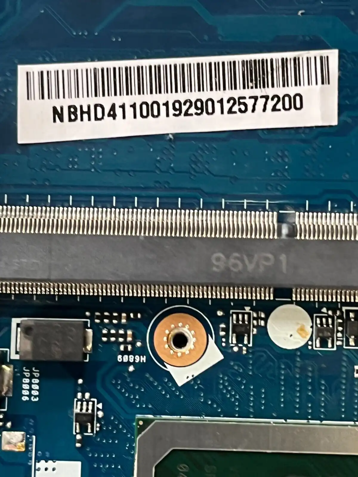 Acer Spin SP314-53N motherboard with i3-8145u CPU 4GB RAM NB.HD411.001