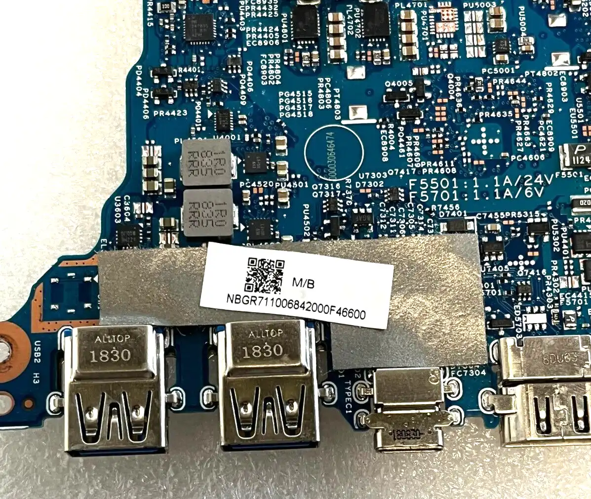 Acer Spin SP513-52N motherboard with i3-8130u CPU 8GB RAM NB.GR711.006