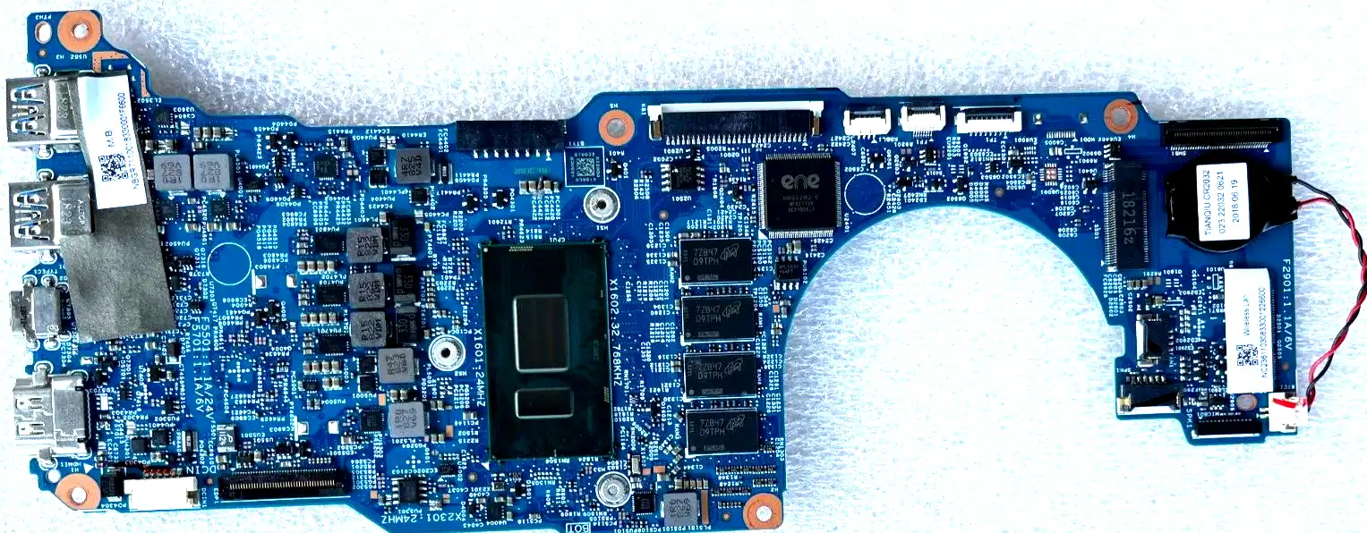 Acer Spin SP513-52N motherboard with i7-8550u CPU 16GB RAM NB.GR711.001