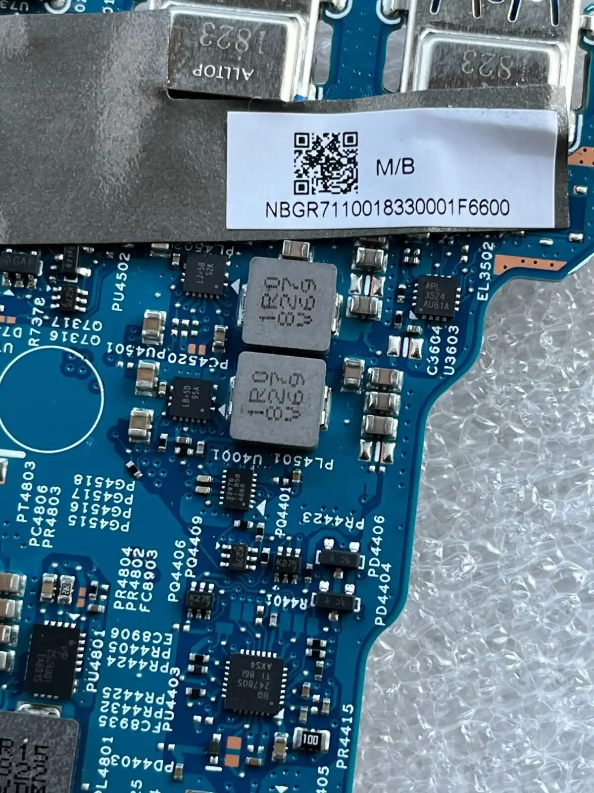 Acer Spin SP513-52N motherboard with i7-8550u CPU 16GB RAM NB.GR711.001
