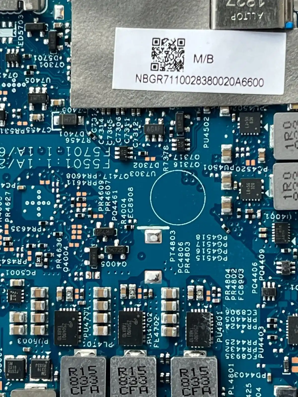Acer Spin SP513-52N motherboard with i7-8550u CPU 8GB RAM NB.GR711.002