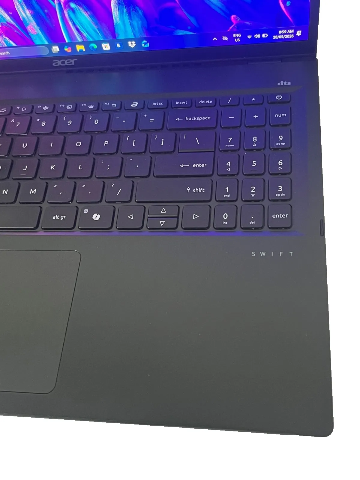 Acer Swift Edge 16 SFE16-44 AMD Ryzen 7-8840U 16Gb 1TB SSD 16" 3.2K OLED 120Hz