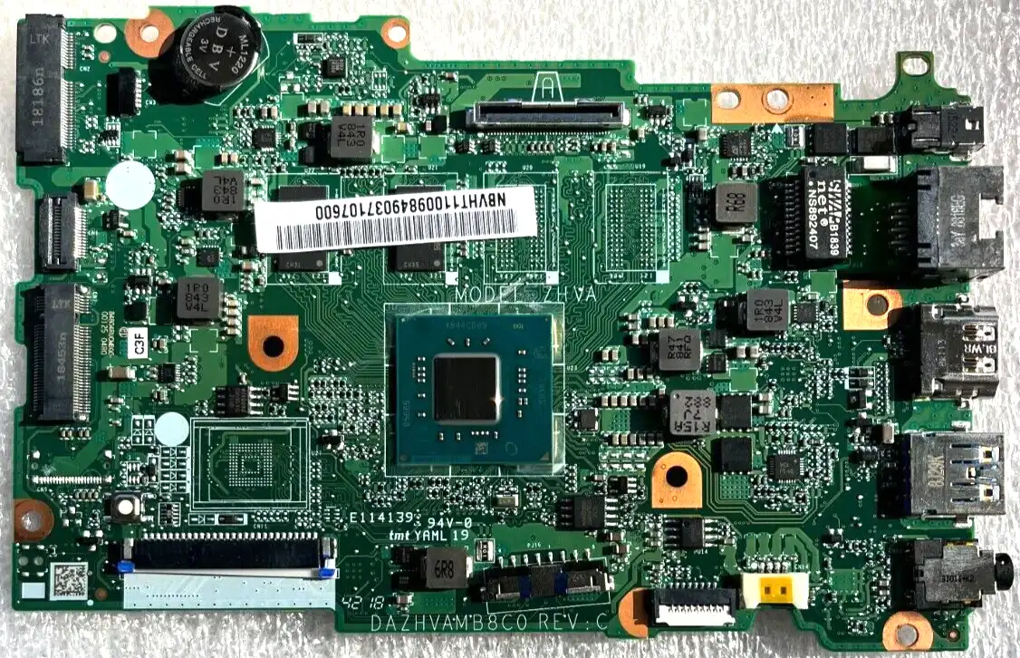 Acer Travelmate B118-G2-RN motherboard w/ Intel N5000 CPU 4GB RAM NB.VHT11.009