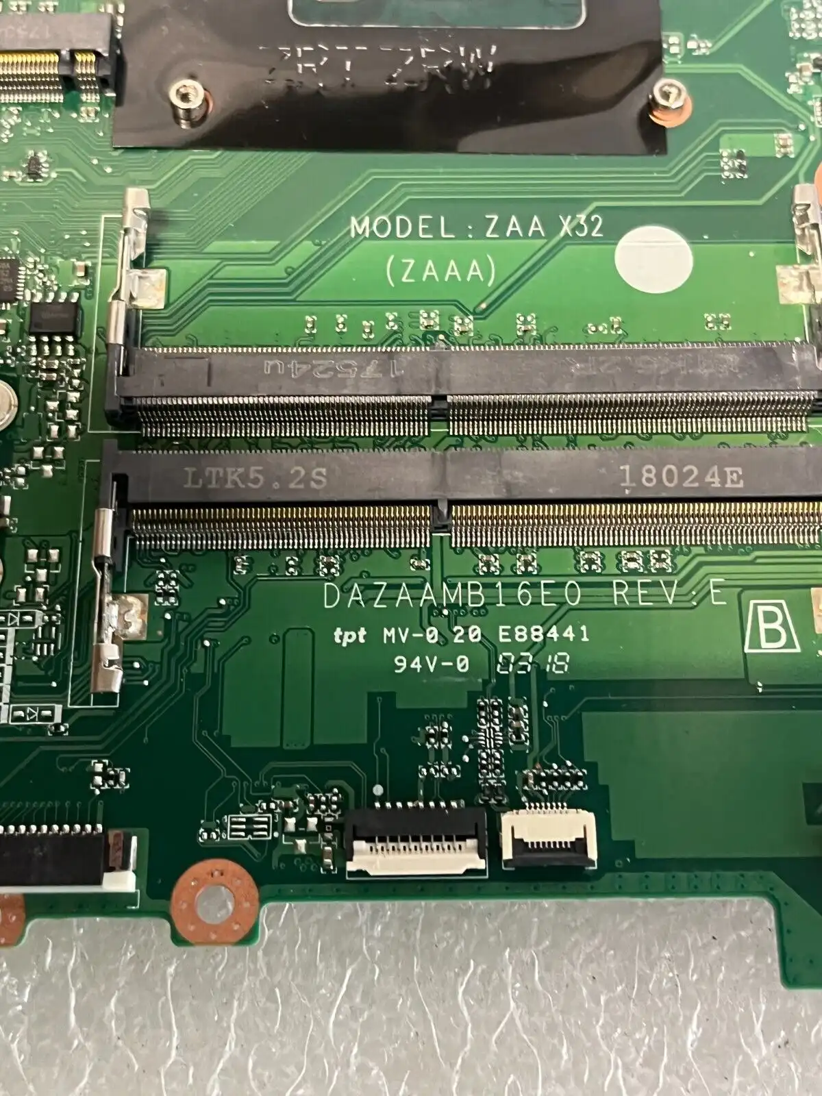 Acer Travelmate P249-G2-M motherboard w/Intel i3-7100u CPU NB.VEM11.004