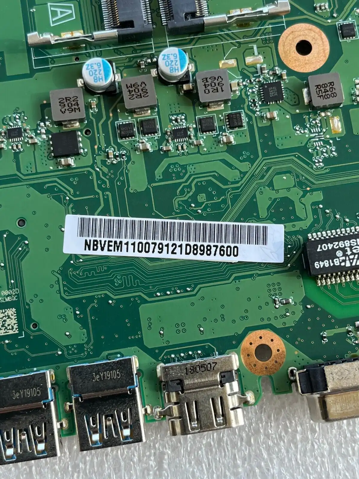 Acer Travelmate P249-G2-M motherboard w/Intel i3-7130 CPU NB.VEM11.007