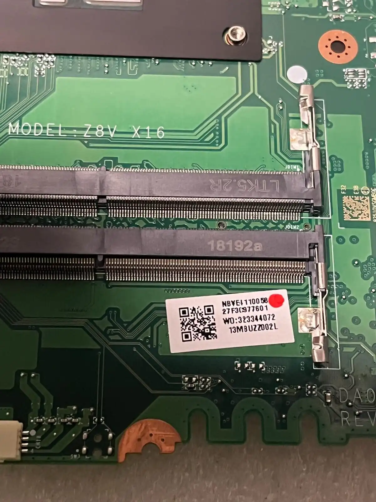 Acer Travelmate P249-G2-M motherboard w/Intel i5-7200u CPU NB.VE411.005