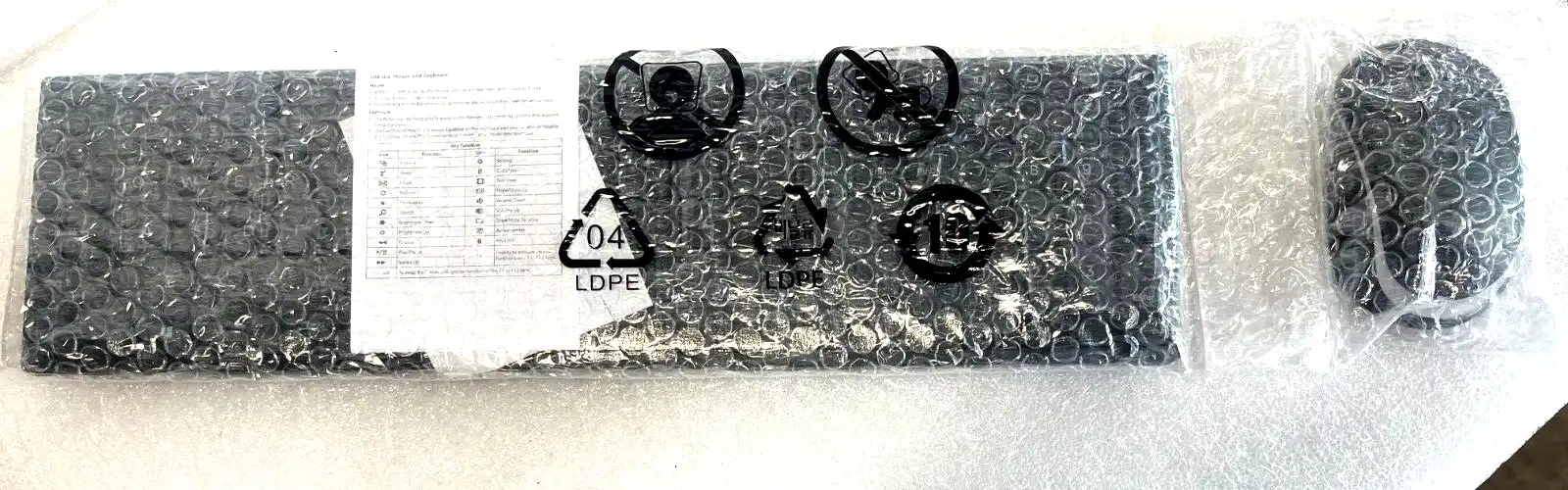 Acer Wireless keyboard and mouse set DC.11211.026 and DK.RF41P.0C3 KBRFCR MORFDO