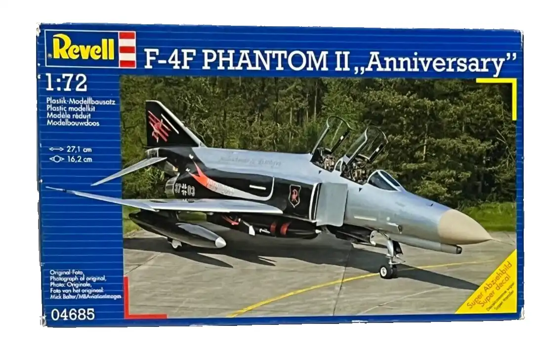 Revell F-4F Phantom II &quot;Anniversary&quot; 1/72 Airplane Model Kit