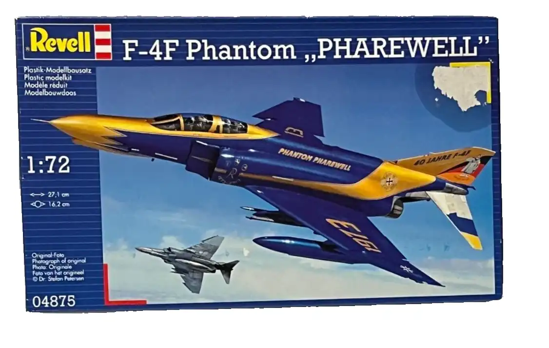 Revell F-4F Phantom II &quot;Pharewell&quot; 1/72 Airplane Model Kit